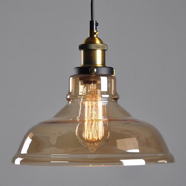 Vintage Retro Pendant Glass Lights