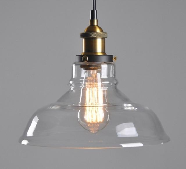 Vintage Retro Pendant Glass Lights