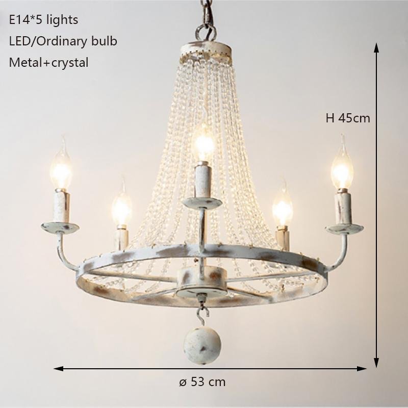 Vintage Luxury Crystal Chandelier