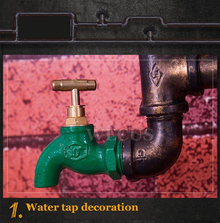 Vintage Steampunk Industrial Wall Light