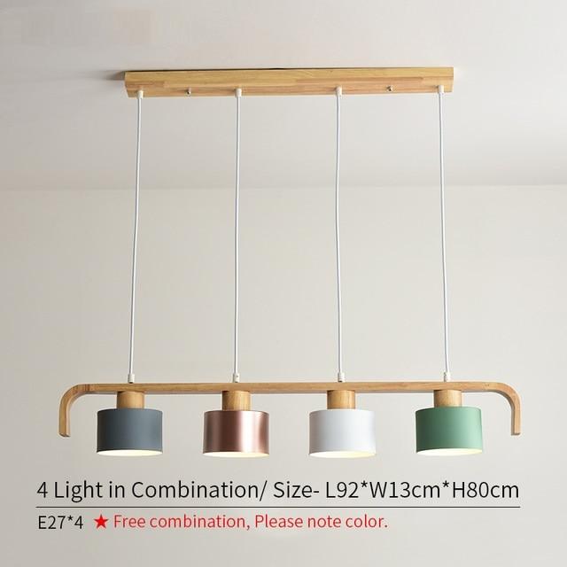 Wood Modern Pendant Lights Fixture