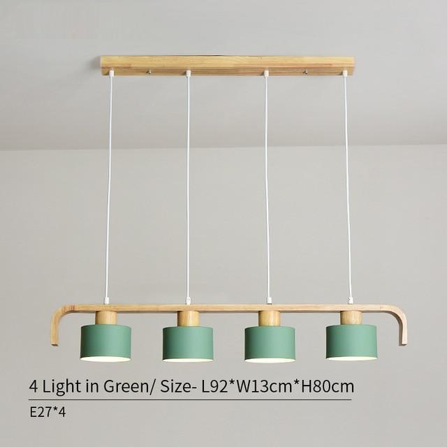 Wood Modern Pendant Lights Fixture