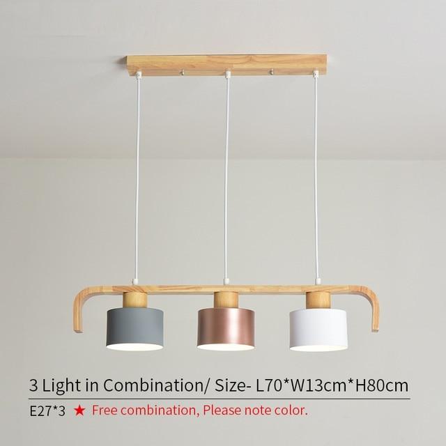 Wood Modern Pendant Lights Fixture