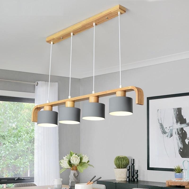 Wood Modern Pendant Lights Fixture