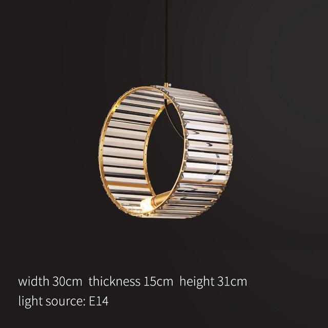 Xnova Luxury Crystal Pendant Light